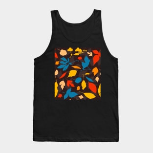 Colorful autumn pattern Tank Top